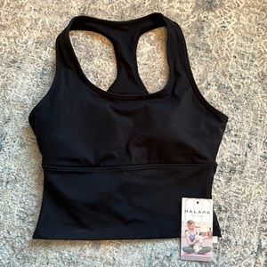 Halara crop top racer back